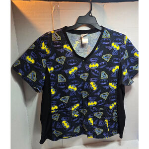 Women's Justice League Short Sleeve Tee Black Yellow